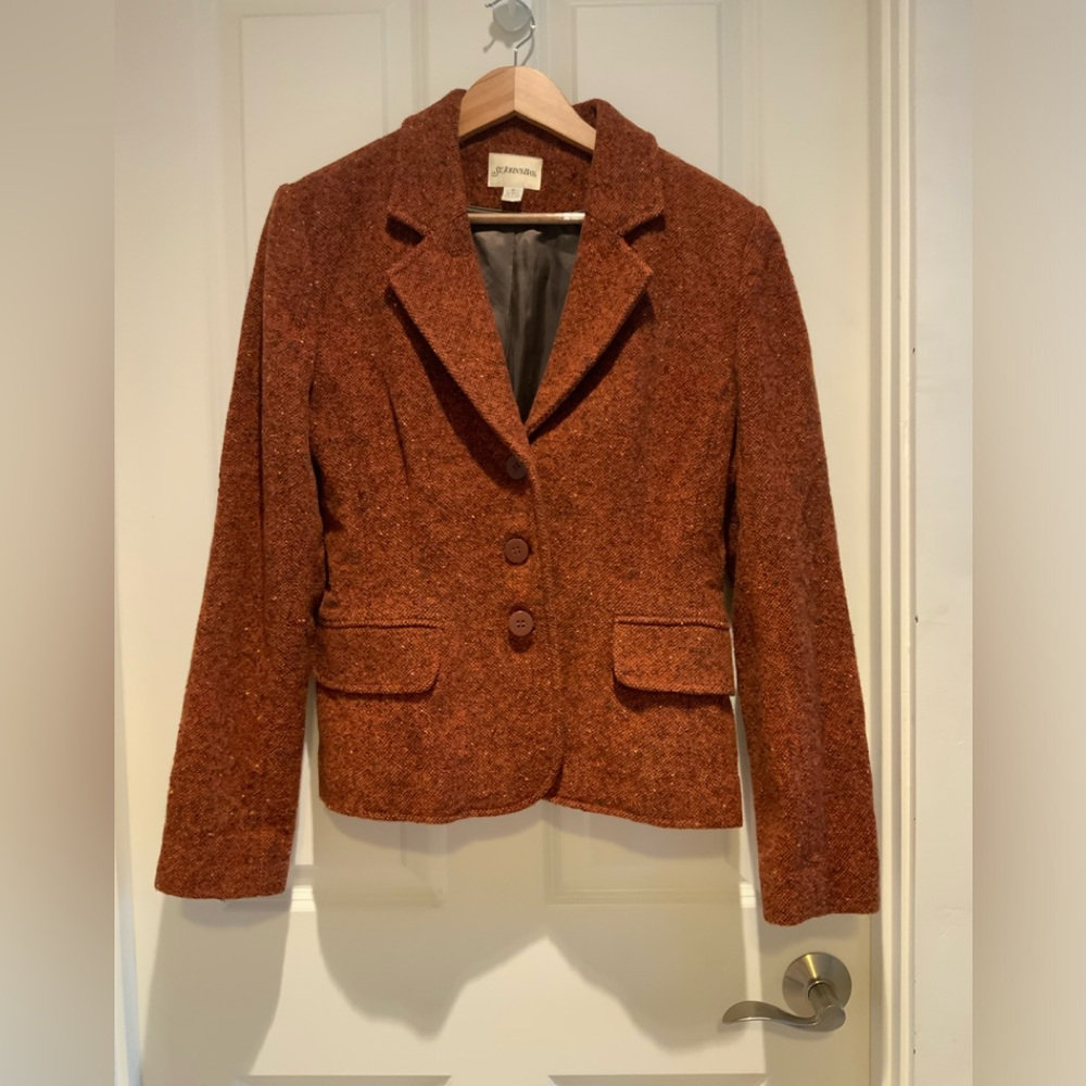 St Johns Bay Womens Wool Blazer